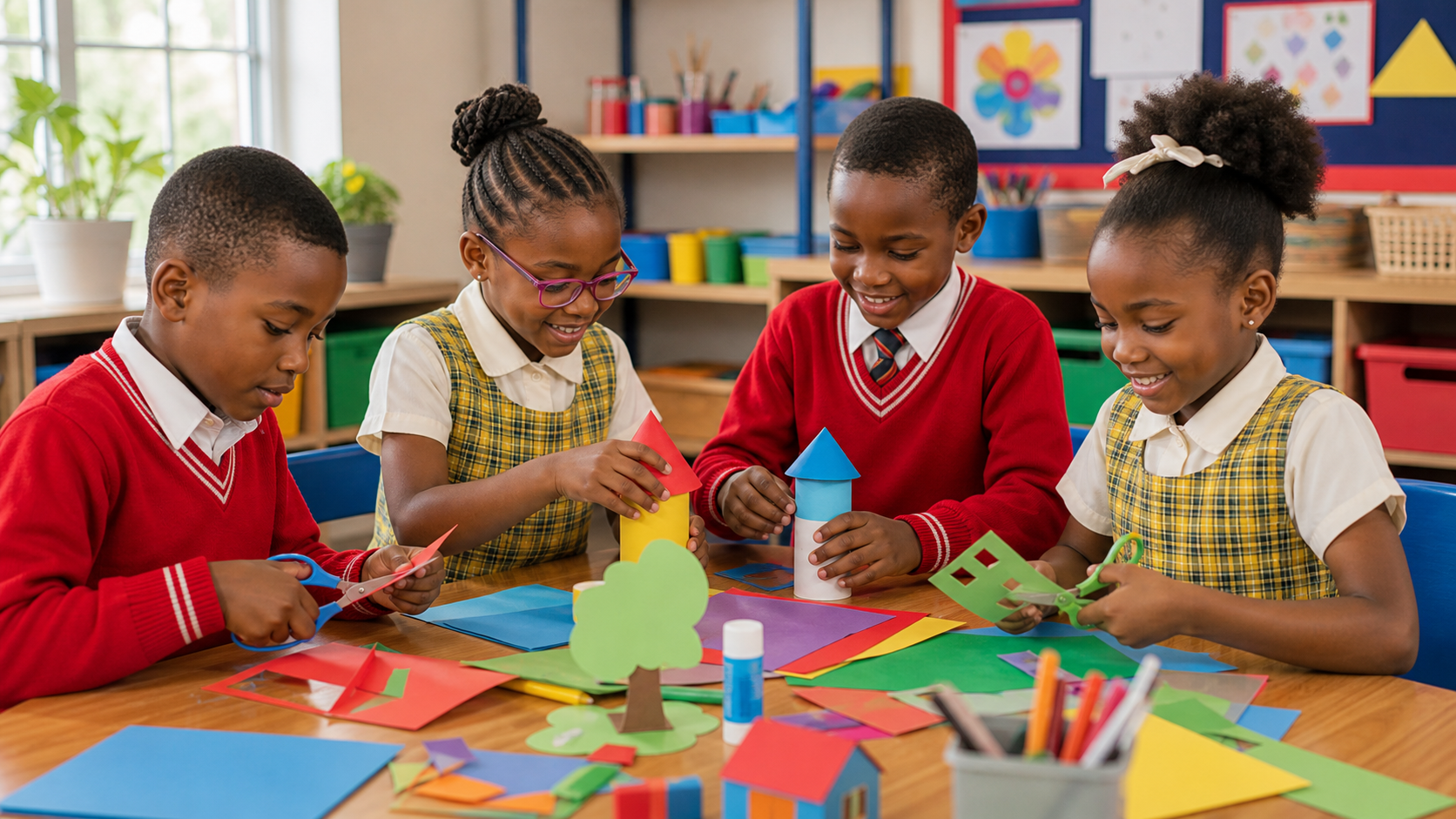 Creative art activity at Jayden Educational Centre
